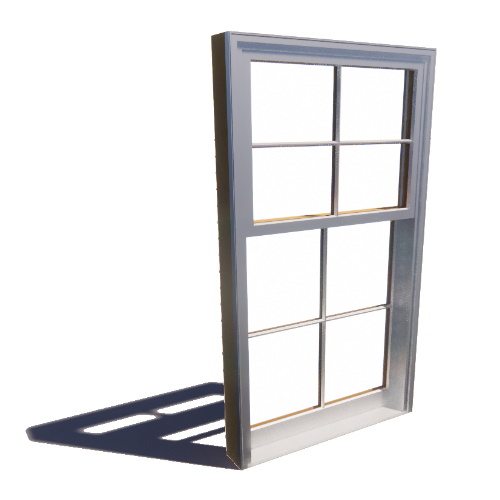 Reserve Series Traditional: Wood Monumental-Hung Window, Cottage, Vent Unit