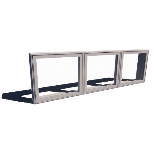 Impervia Series: Awning Window, Vent Unit, Multi-Wide (2-4)