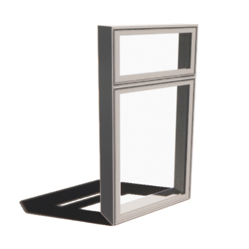 Impervia Series: Casement Window, Vent Unit with Transom