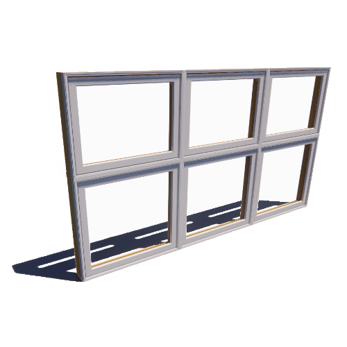 Reserve Series Traditional: Awning Window, Vent Unit, Multi-Wide (2-4) with Transom