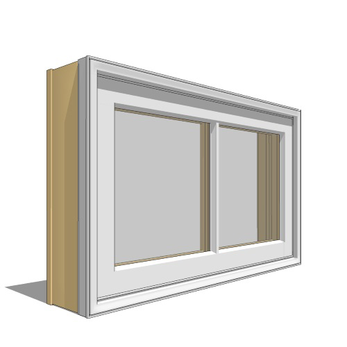 CAD Drawings BIM Models Pella Corporation Pella Reserve, Clad, Wood, Casement Window, Transom Unit