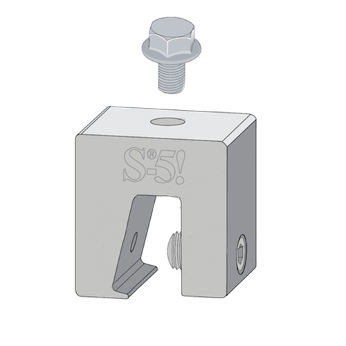 CAD Drawings S-5! Metal Roof Innovations, Ltd.  S-5-N Clamp Mini