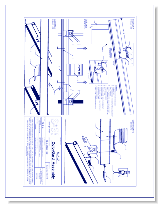 S-5-Z ColorGard® Assembly