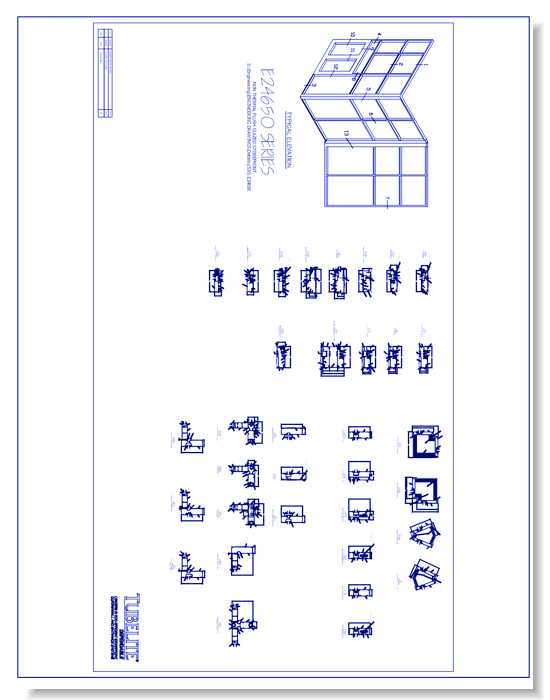 E24650 Series Storefront Framing Curtainwall