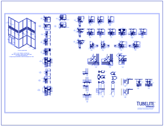 400TU 1 3/4" Triple Glazed - 6 ¾” Polyamide Pressure Plate