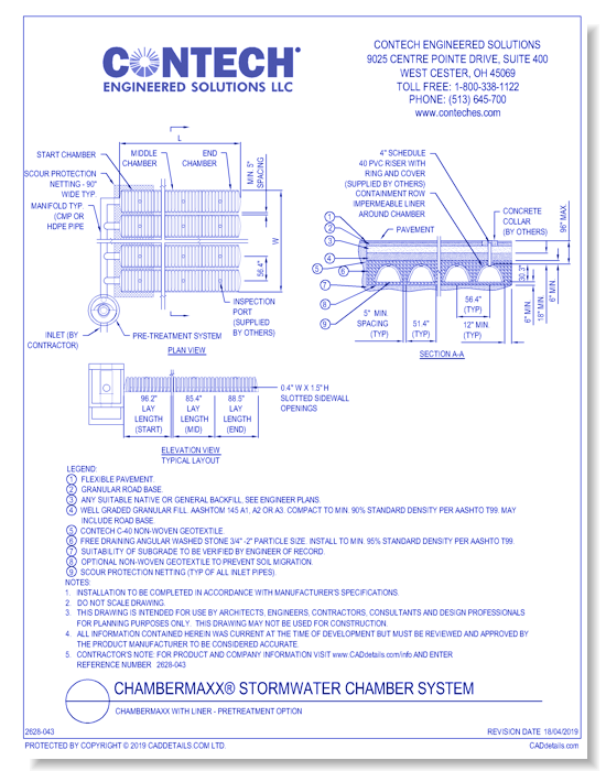 ChamberMaxx® with Liner - Pretreatment Option