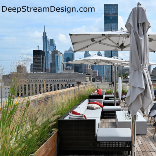 CAD Drawings DeepStream Designs Architectural Rooftop Screen Wall and Enclosures