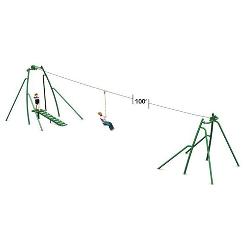 CAD Drawings Play & Park Structures Air Walker - 100'