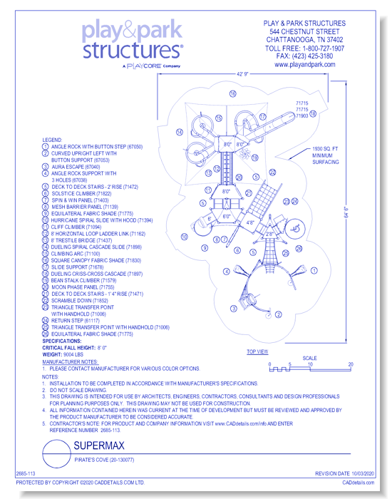 SuperMax: Pirate's Cove (20-130077)