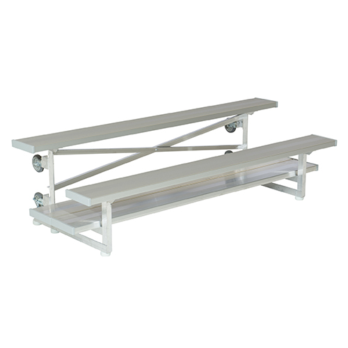 CAD Drawings National Recreation Systems, Inc. Tip N Roll 2 Row Preferred Bleachers ( TR-0207.5PRF )