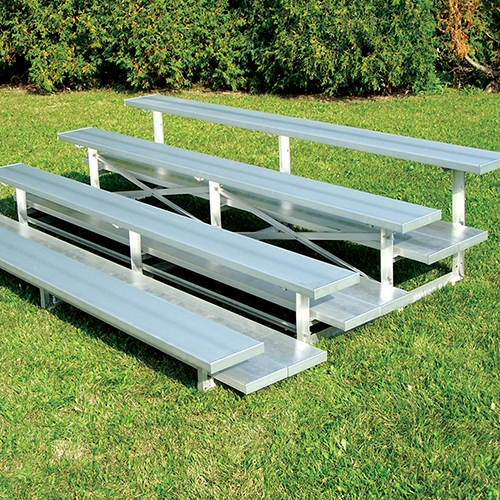 CAD Drawings National Recreation Systems, Inc. 4 Row Preferred Low Rise Bleachers ( NB-0415ALRPRF )