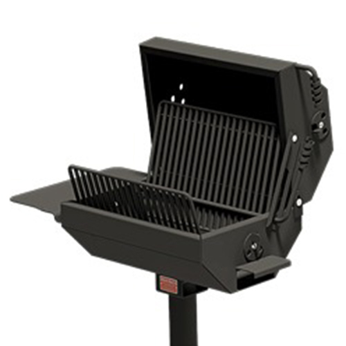 CAD Drawings RJ Thomas Mfg. Co. / Pilot Rock Charcoal Grills: Covered Park Grill ( EC-26 )
