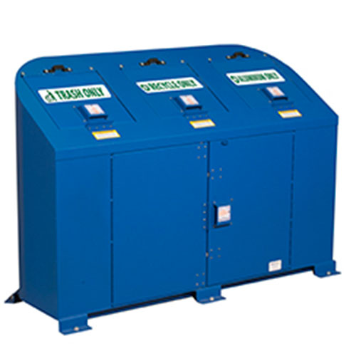 CAD Drawings RJ Thomas Mfg. Co. / Pilot Rock Bear Resistant Products: Multiple Module Trash & Recycling Receptacles