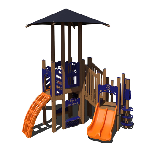 CAD Drawings Superior Recreational Products | Playgrounds Ages 2-12: R3-10013