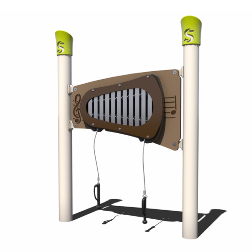 CAD Drawings Superior Recreational Products | Playgrounds Freestanding Play: Solo Musical Instrument (TFR0745XX)