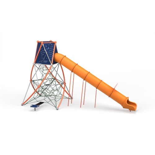 CAD Drawings Superior Recreational Products | Playgrounds Freestanding Play: Ascend Thrill Tower with Slide (RC-1702T-SR)