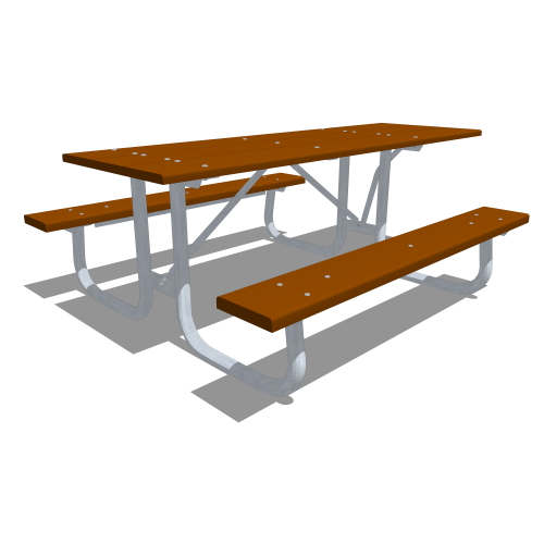 Galvanized Frame ADA Table (6ft, 8ft)