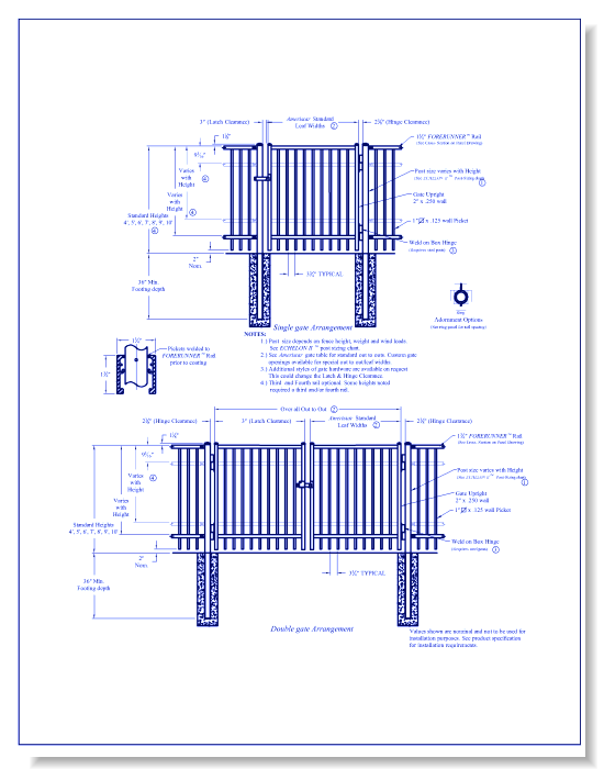 Echelon II 2/3/4 Rail Majestic Gate