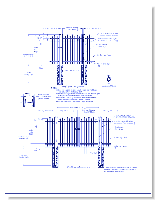 Aegis Plus 2/3 Rail Warrior Gate
