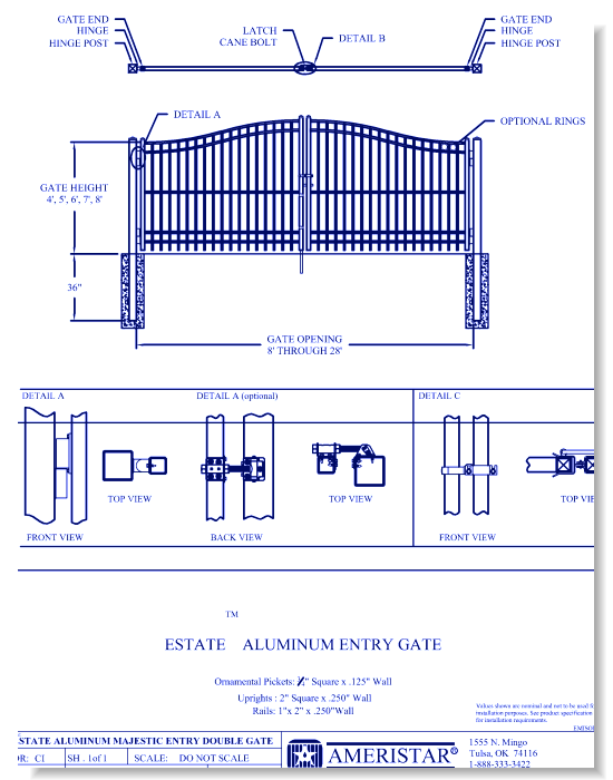 Estate Majestic Double Gate