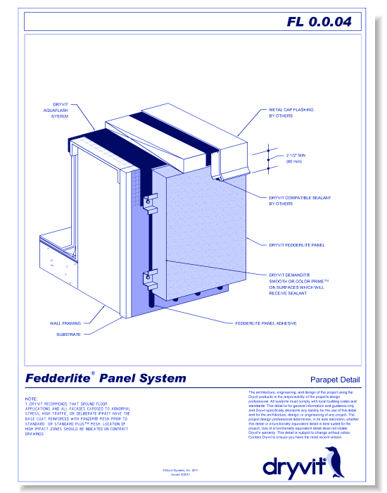 Tech 21 Systems: Parapet Detail