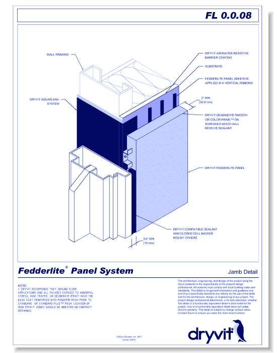 Tech 21 Systems: Jamb Detail