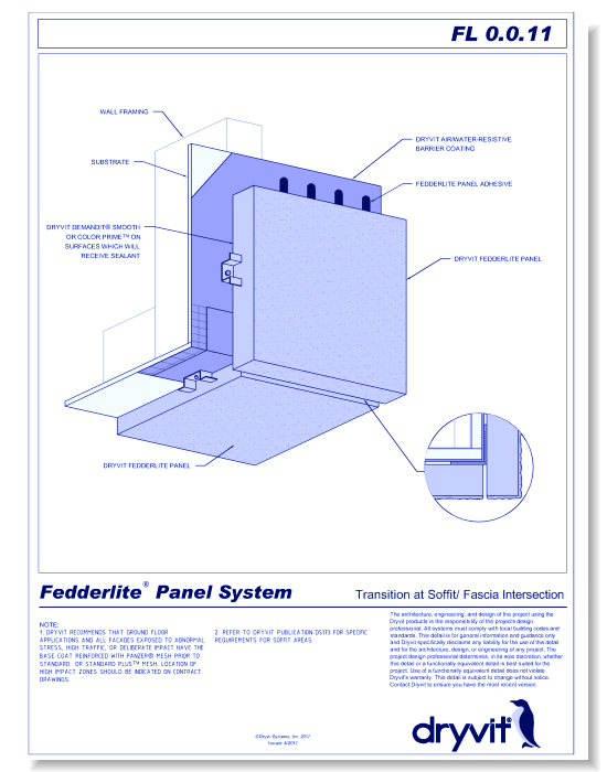 Tech 21 Systems: Transition at Soffit / Fascia Intersection 