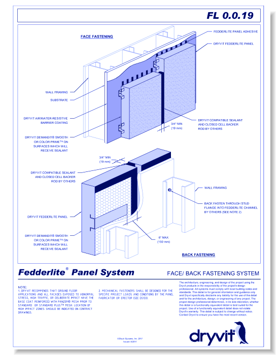 Tech 21 Systems: Face / Back Fastening System