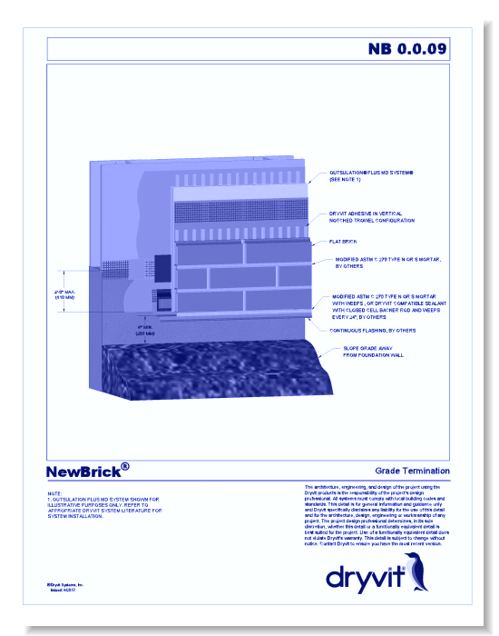 NewBrick® System: Grade Termination