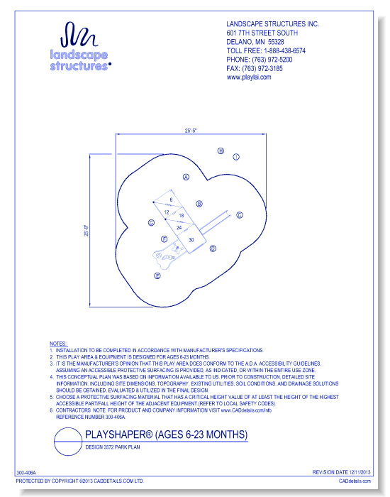 PlayShaper Design 3572 Park Plan