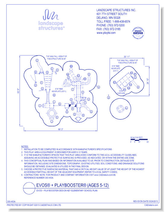 Evos + PlayBooster Design Key Elementary School Plan
