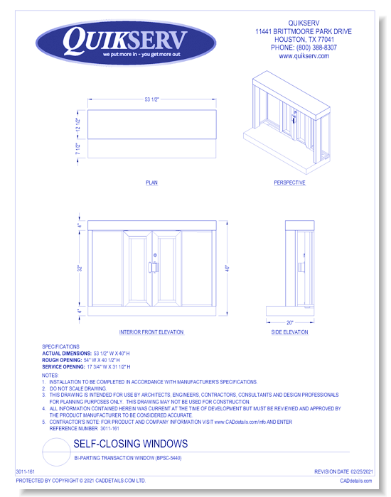 Bi-Parting Transaction Window (BPSC-5440)