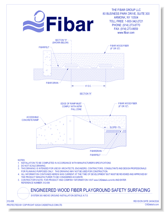 Fibar System 300 Above Ground Installation