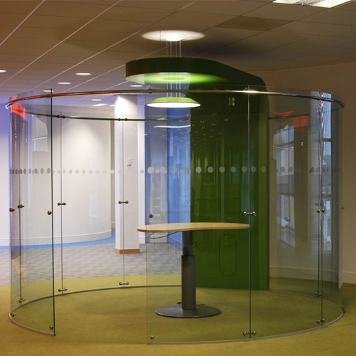 CAD Drawings BIM Models Avanti Systems USA Freestanding Glass Partition System: Elite™  - Architects Package