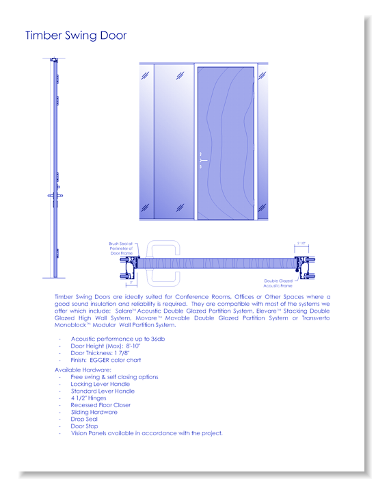 Pivot & Hinged Doors: Timber Swing Doors