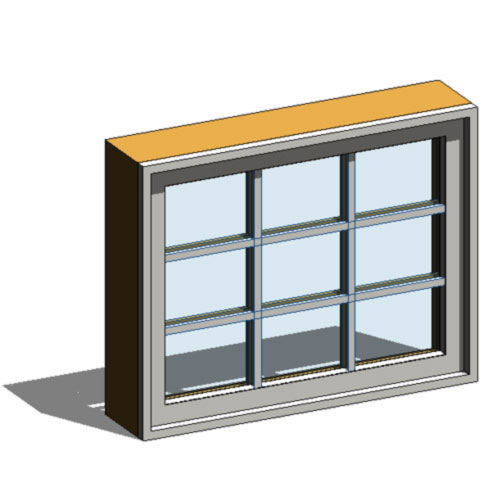 View Mira Premium Series: Aluminum Clad Wood Window Transom - Sash & Frame