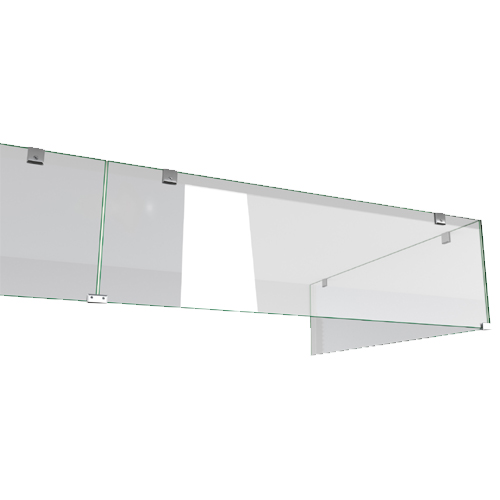 CAD Drawings BIM Models VIVA RAILINGS LLC SMOKE BAFFLE SYSTEM Glass