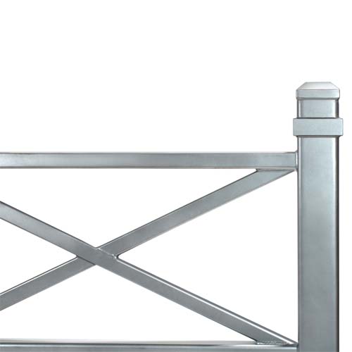 CAD Drawings Post Guard Safety X-Frame Bollard