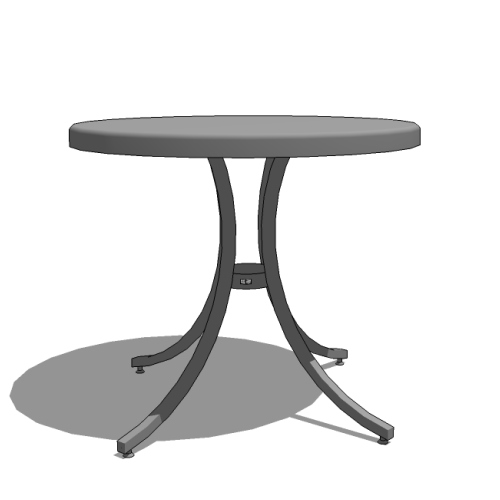 Model PRSCT-36R: Production Café Table