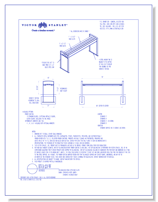 Model Eva Backless: Seating