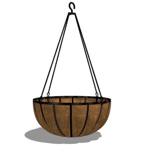 CAD Drawings BIM Models Planters Unlimited XL Commercial "Mega" Hanging Baskets