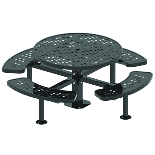 CAD Drawings Paris Site Furnishings & Outdoor Fitness Pedestal Table