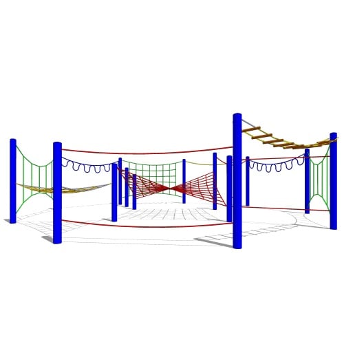 Playground Net Climbers - CADdetails