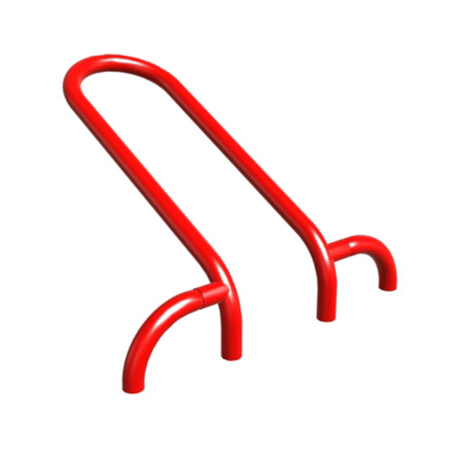 CAD Drawings Playcraft Systems Keyhole Bike Rack Single