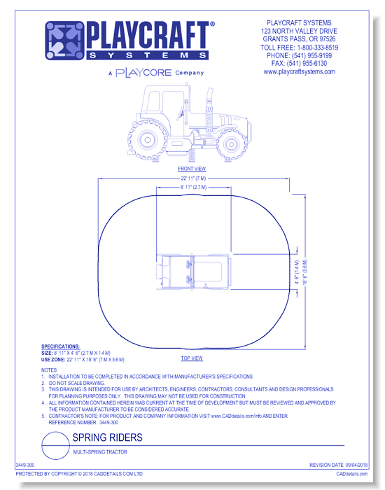 Multi-Spring Tractor
