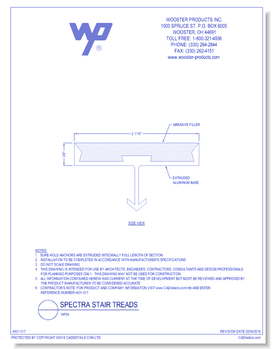 Spectra Stair Tread: WP24
