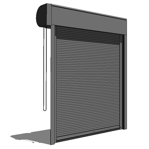 Revit: Service Door - Face Of Wall Mounted