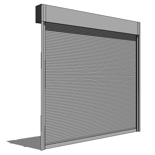 Revit: Sentry Gate Grille - Face Of Wall Mount