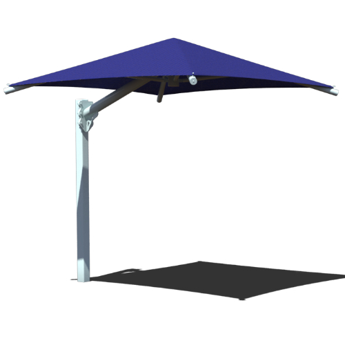 CAD Drawings Superior Recreational Products | Shade Square Cantilever Umbrellas