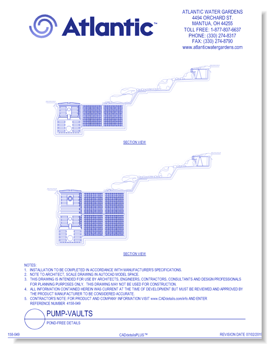 Pond-Free Details